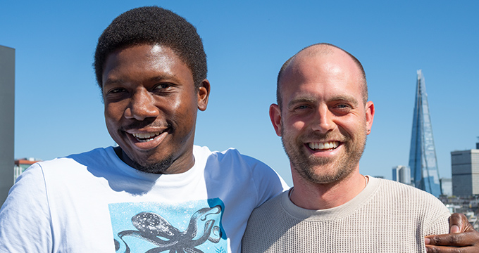 Ross Spark and Jordan Parchment